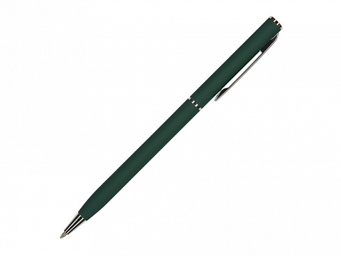 Ручка шариковая автоматическая BrunoVisconti® PALERMO цвет корпуса зеленый, soft-touch, 0.7 мм — РПК «Прогресс»