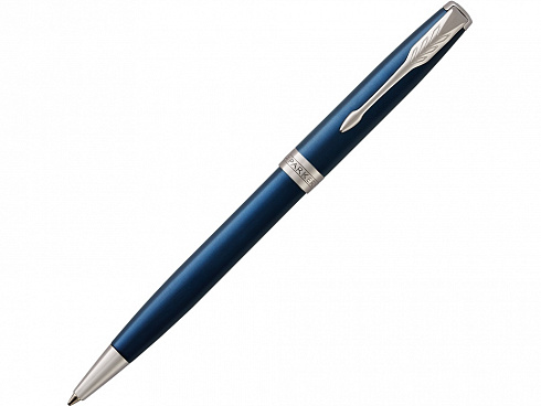 Ручка шариковая Parker Sonnet Core Subtle Blue CT, синий/серебристый — РПК «Прогресс»