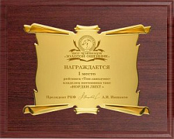 Вариант комплектации плакетки №953
