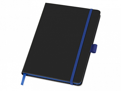 Блокнот Color edge A5, черный/ярко-синий — РПК «Прогресс»