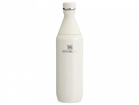 Бутылка для воды Stanley All Day Slim объемом 600 мл - Cream — РПК «Прогресс»