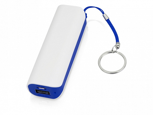Портативное зарядное устройство (power bank) Basis, 2000 mAh, синий — РПК «Прогресс»