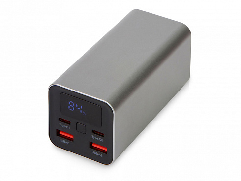 Внешний аккумулятор для ноутбуков Main 65 Вт, 20000 mAh, серый — РПК «Прогресс»