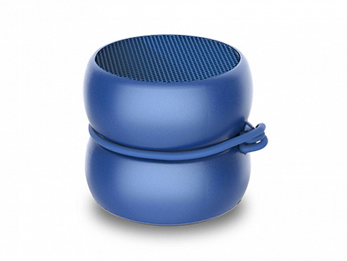 Портативная колонка TWS YoYo Mono, синий — РПК «Прогресс»
