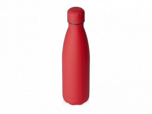 Вакуумная термобутылка Vacuum bottle C1, soft touch, 500 мл, красный — РПК «Прогресс»