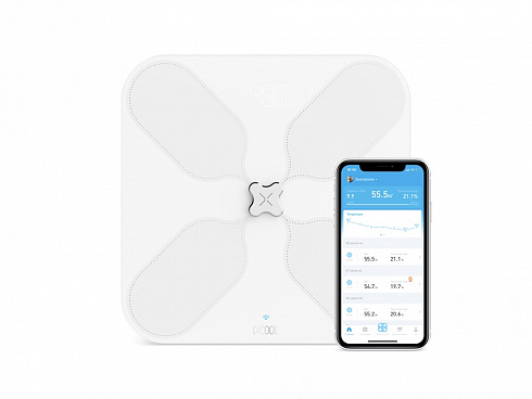 Умные диагностические весы с Wi-Fi Picooc S3 White V2 (6924917717346), белый — РПК «Прогресс»