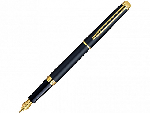 Перьевая ручка Waterman Hemisphere, цвет: MattBlack, перо: F — РПК «Прогресс»