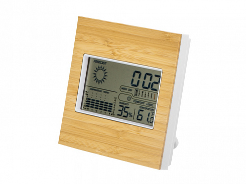Метеостанция из бамбука Moscow Heat (P)