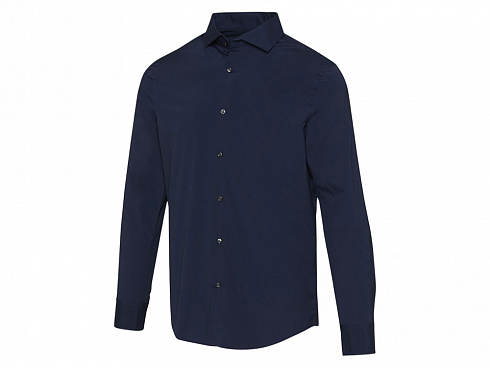 Carnelian мужская рубашка из поплина - Navy Blue — РПК «Прогресс»