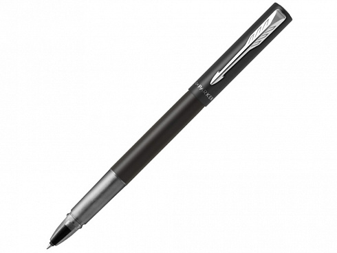 Ручка-роллер Parker Vector XL Black CT, стержень: F, цвет чернил:black, в подарочной упаковке — РПК «Прогресс»
