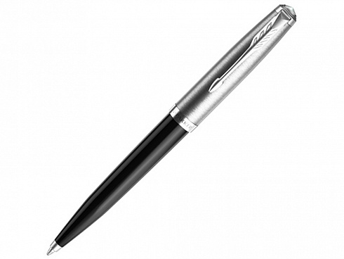 Шариковая ручка Parker 51 CORE BLACK CT, стержень: M, цвет чернил: black, в подарочной упаковке. — РПК «Прогресс»