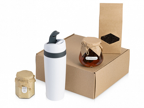 Подарочный набор Tea Cup Superior Honey 2.0, белый — РПК «Прогресс»