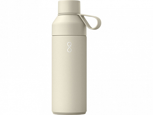 Бутылка для воды Ocean Bottle объемом 500 мл с вакуумной изоляцией - Sandstone — РПК «Прогресс»