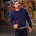Свитшот без начеса LIGHTWEIGHT SET-IN SWEAT 240