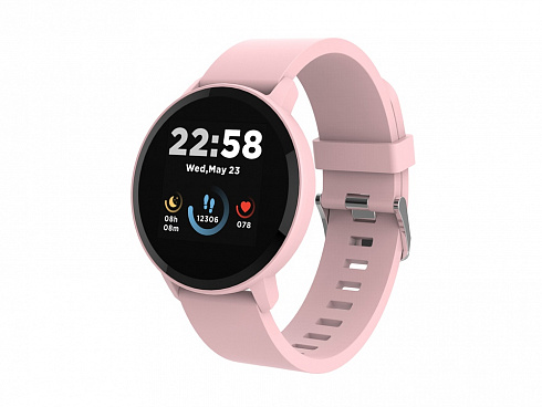 Умные часы CANYON Lollypop SW-63, IP 68, BT 5.0, сенсорный дисплей 1.3, розовый (Р) — РПК «Прогресс»