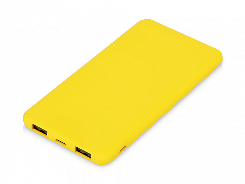 Внешний аккумулятор Powerbank C1, 5000 mAh, желтый — РПК «Прогресс»