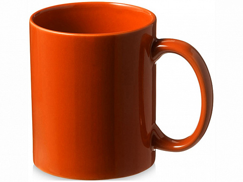 Кружка керамическая Santos, оранжевый — РПК «Прогресс»