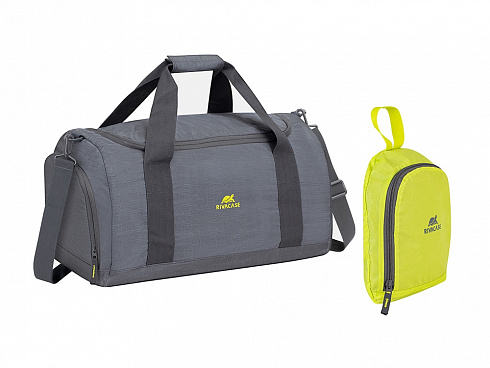 RIVACASE 5542 grey Лёгкая складная дорожная сумка, 30л /12 — РПК «Прогресс»