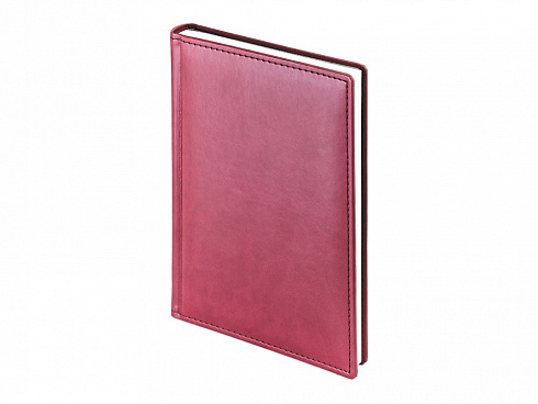 Ежедневник недатированный А4 Velvet, бордовый — РПК «Прогресс»