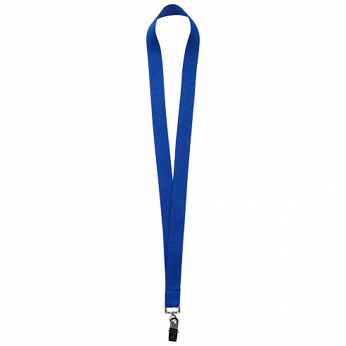 Лента для бейджа Neckband, синяя