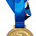 Деревянная медаль с лентой Борьба
