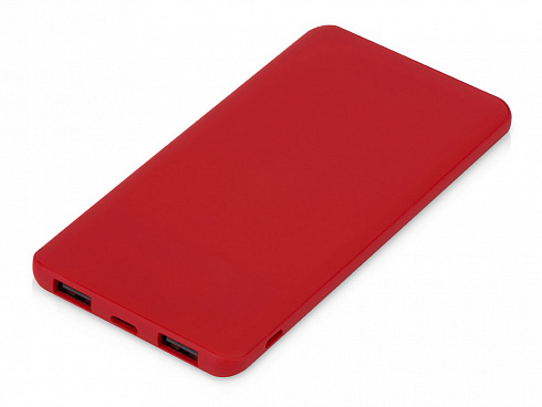 Внешний аккумулятор Powerbank C1, 5000 mAh, красный — РПК «Прогресс»