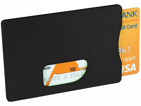 Защитный RFID чехол для кредитной карты Arnox, черный — РПК «Прогресс»