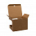 Коробка для кружек 23504, 26701, размер 12,3х10,0х9,2 см, микрогофрокартон, коричневый