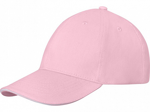 Бейсболка Darton, 6 панелей, light pink — РПК «Прогресс»