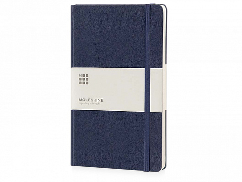 Записная книжка Moleskine Classic (в линейку) в твердой обложке, Pocket (9x14см), синий — РПК «Прогресс»