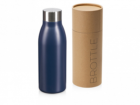 Вакуумная термобутылка Brottle, темно-синий — РПК «Прогресс»