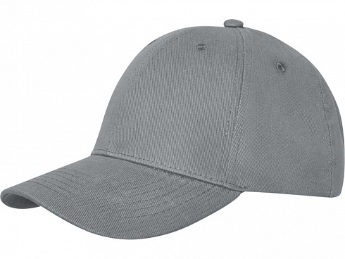 Бейсболка Davis, 6 панелей, серый — РПК «Прогресс»