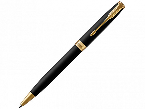 Ручка шариковая Parker Sonnet Core Matte Black GT, черный/золотистый — РПК «Прогресс»