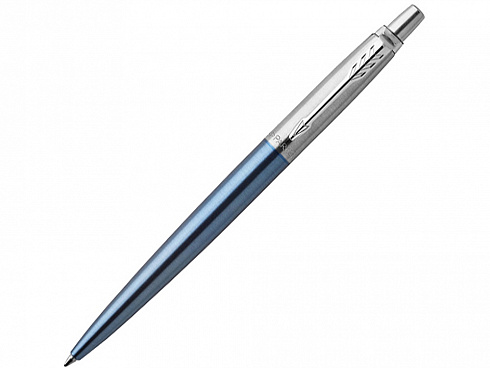 Шариковая ручка Parker Jotter Essential, Waterloo Blue CT, стержень: Mblue — РПК «Прогресс»