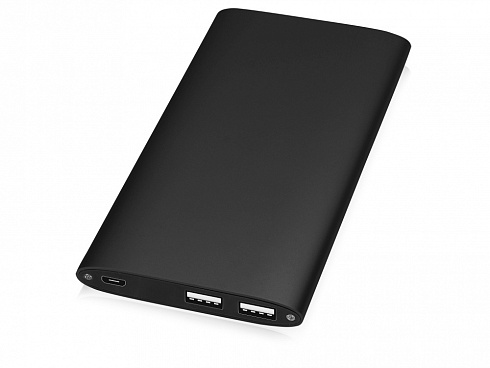 Портативное зарядное устройство Джет с 2-мя USB-портами, 8000 mAh, черный — РПК «Прогресс»