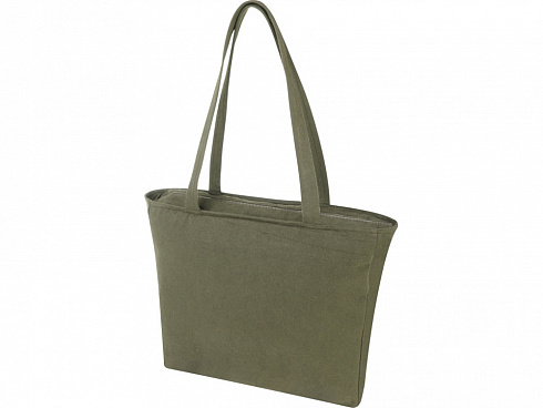 Weekender эко-сумка из переработанного материала Aware™ плотностью 500 г/м² - Зеленый — РПК «Прогресс»