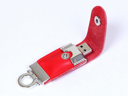 USB-флешка на 8 Гб в виде брелка, красный — РПК «Прогресс»