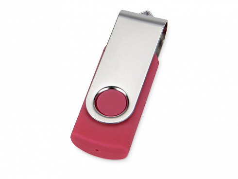 Флеш-карта USB 2.0 8 ГБ Квебек, розовый — РПК «Прогресс»