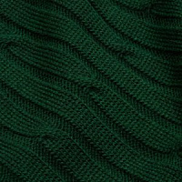 Плед Remit ver.2, темно-зеленый (хвойный)